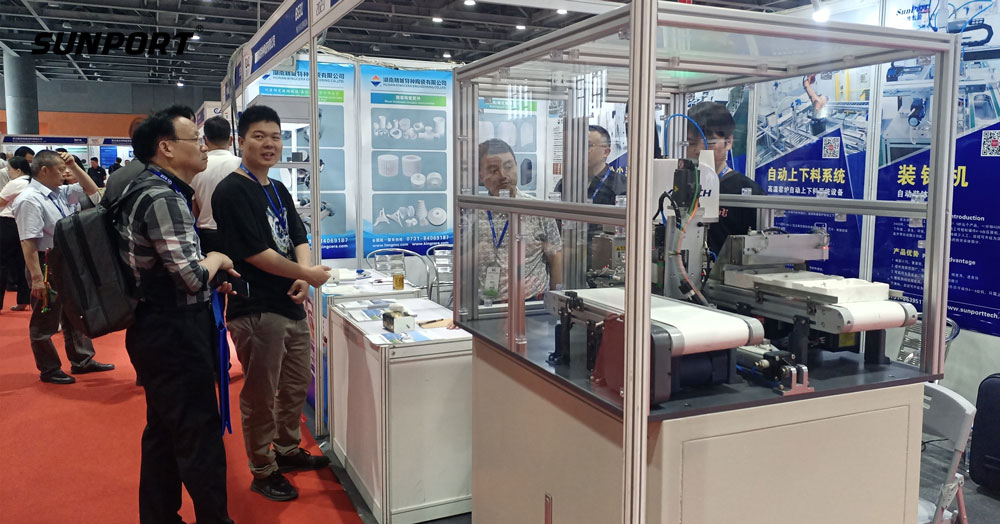 长沙尊龙中国官网智能陶瓷基板平整度检测机亮相CAC2023广州先进陶瓷展