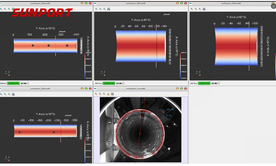 尊龙中国官网智能工业视觉检测方案：3D相机在钢管尺寸及同轴度检测中的深度应用